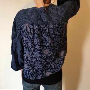 Free People Open Front Shawl Cardigan